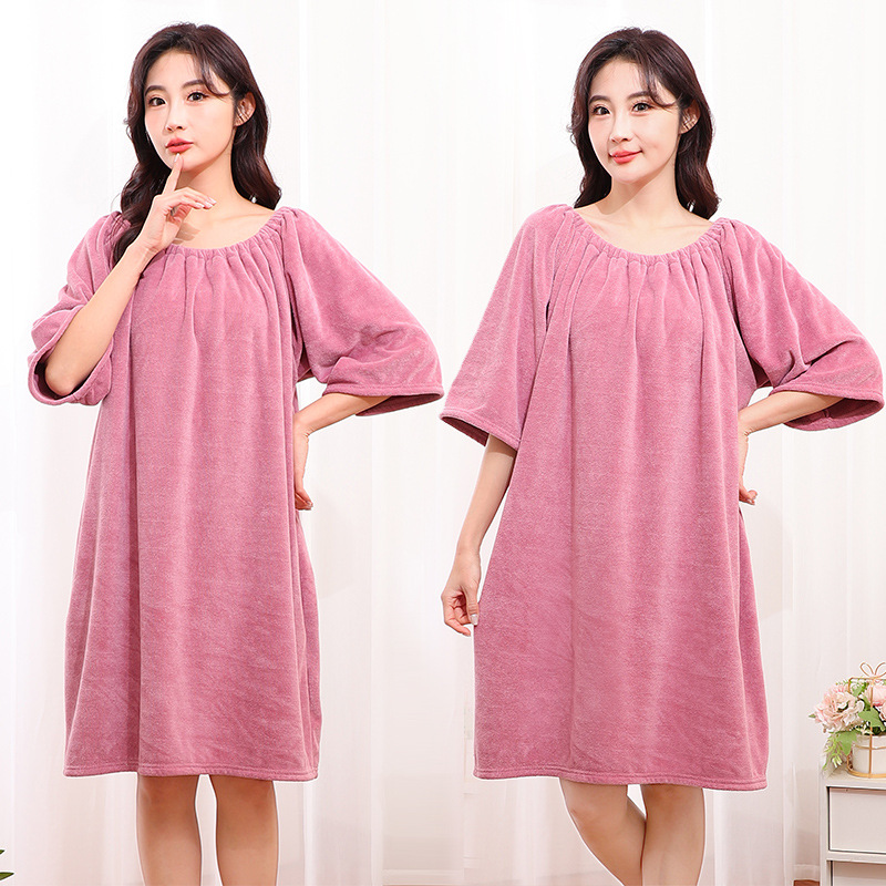 サウナグッズ 吸水速乾ふんわりゆったりサウナワンピースウエア