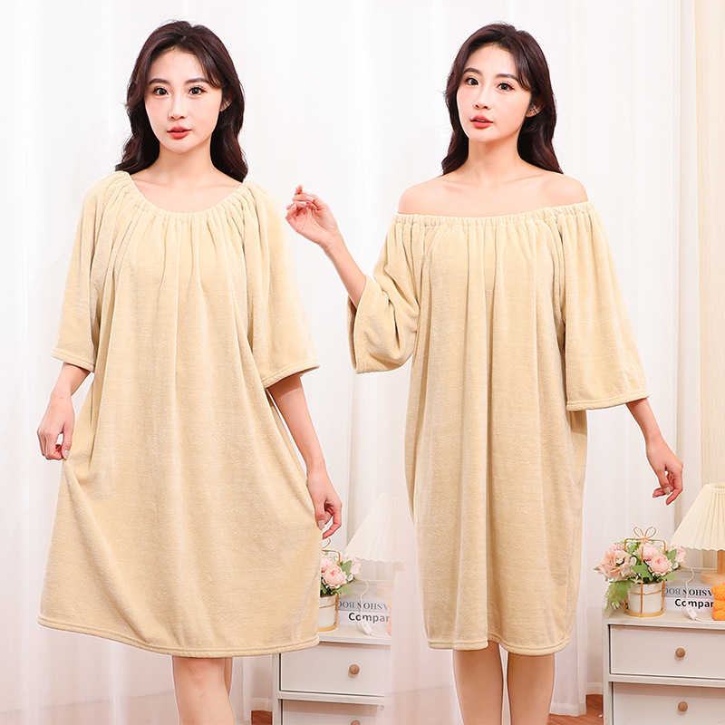 サウナグッズ 吸水速乾ふんわりゆったりサウナワンピースウエア