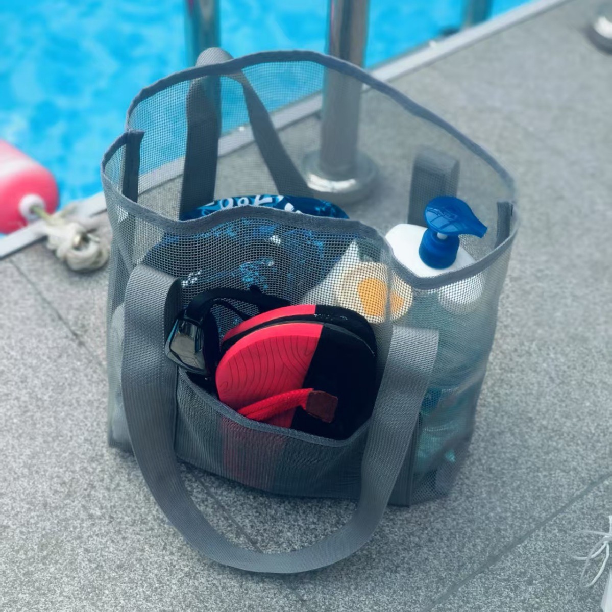サウナグッズ 涼風メッシュサウナトートバッグ