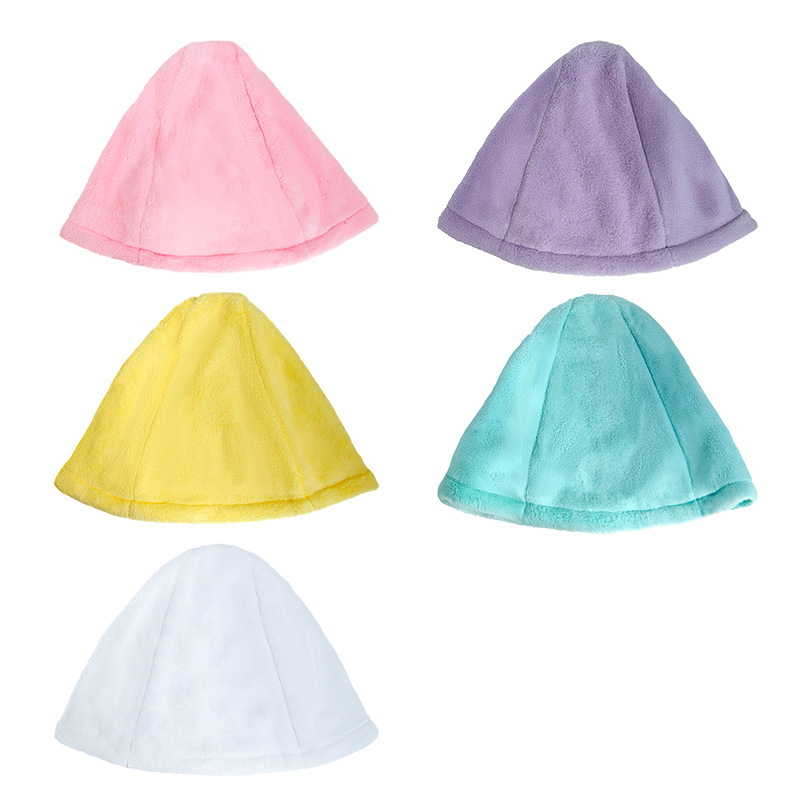 サウナグッズ ふんわりやわらかパイル生地のサウナハット