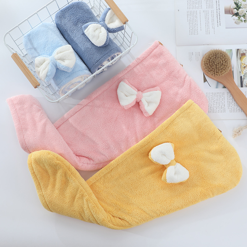 サウナグッズ ふわもこリボンサウナハット