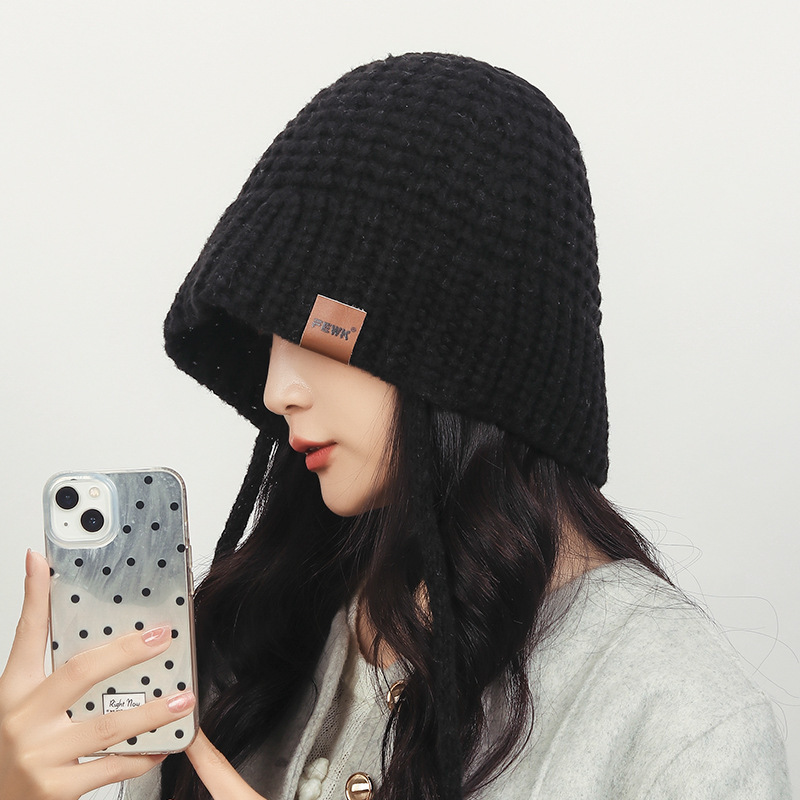 サウナグッズ ワッフル編みニット深めサウナハット