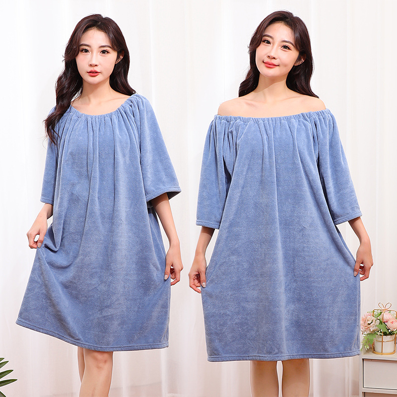 サウナグッズ 吸水速乾ふんわりゆったりサウナワンピースウエア