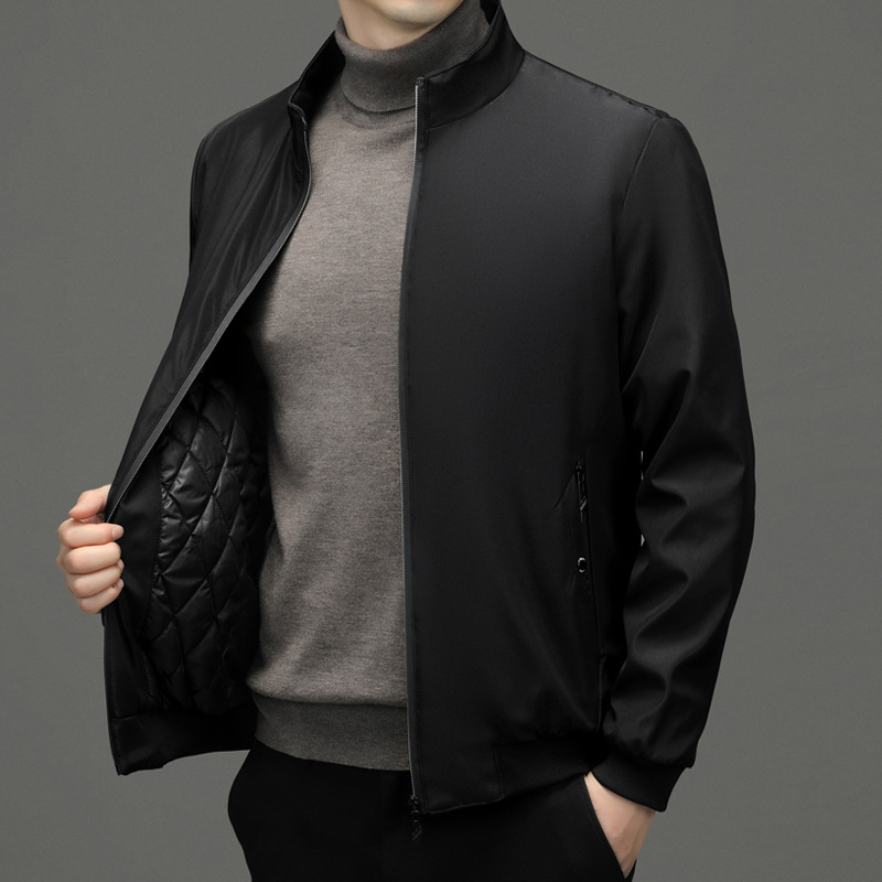 トラックジャケットナイロン 立ち襟ナイロン製スタンドカラートラックジャケット