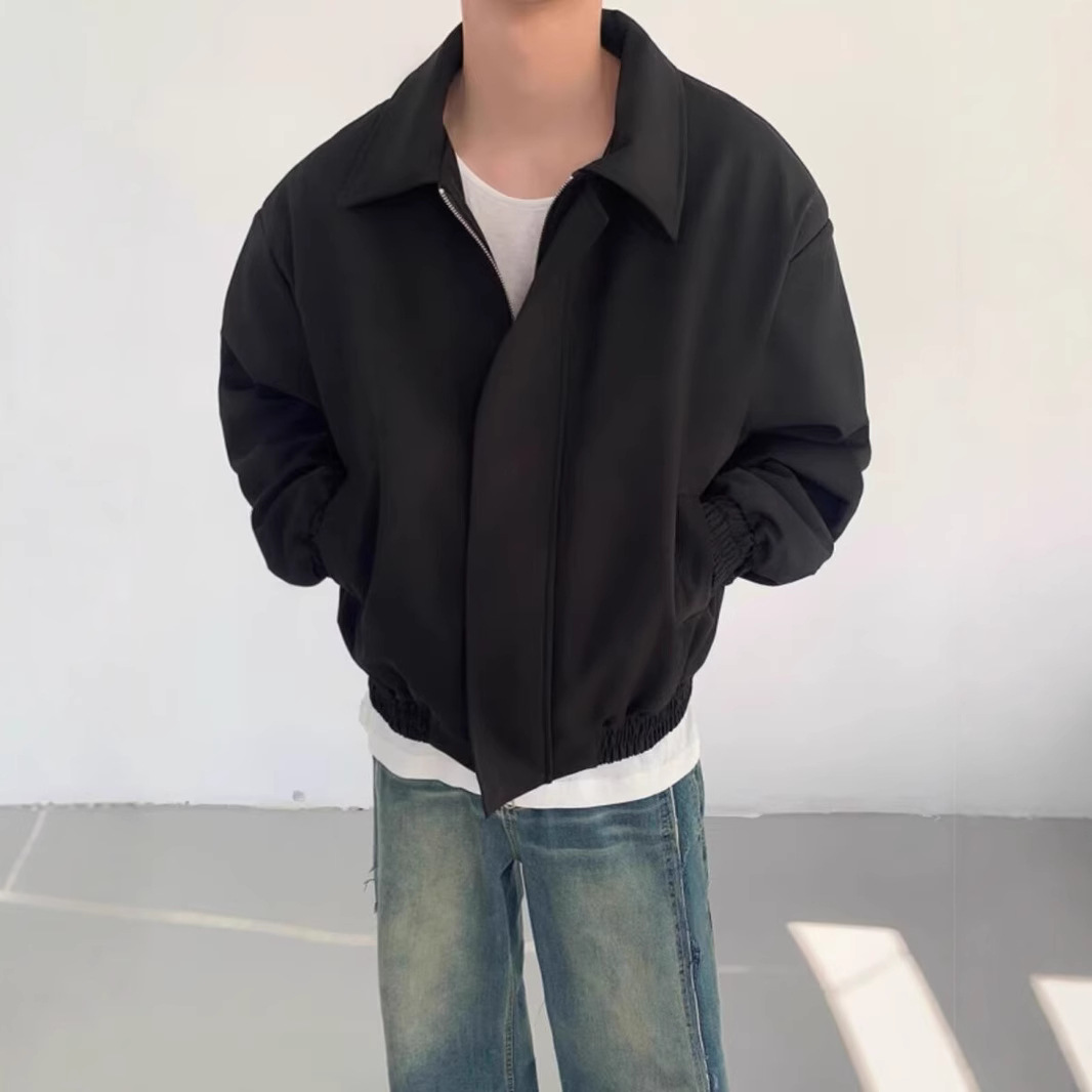 トラックジャケットナイロン ゆったりシルエットナイロントラックジャケット