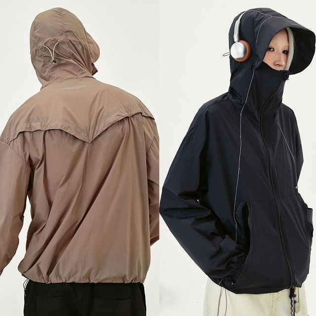 男女兼用 防風防滴 トラックジャケット 速乾 春夏 全4色
