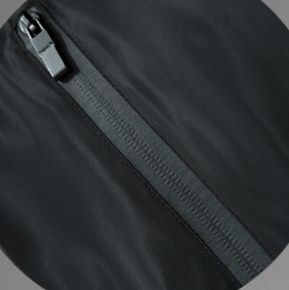 トラックジャケット ナイロン 迷彩柄切替フード付きナイロンジャケット