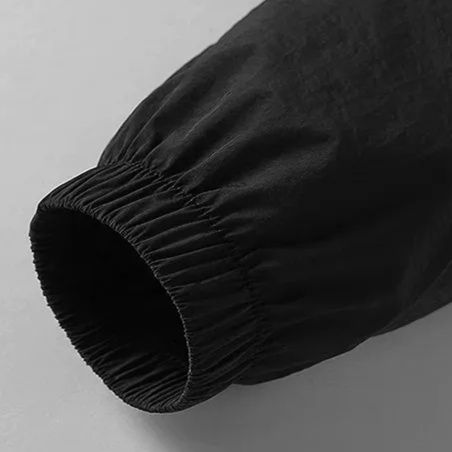 トラックジャケット ナイロン 三本線フード付きナイロンウインドブレーカー