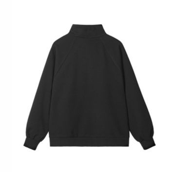 トラックジャケット スポーツライン入りスタンドカラージップアップジャージ