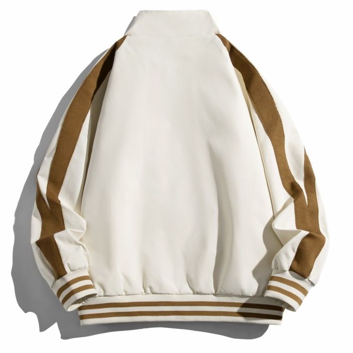 トラックジャケット 立襟デザイン配色切替トラックジャケット