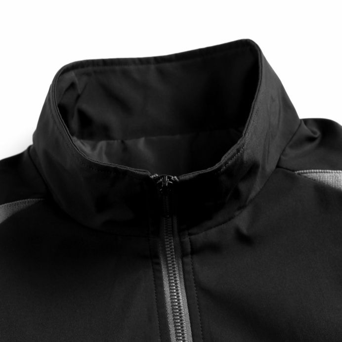 トラックジャケット 立襟デザイン配色切替トラックジャケット