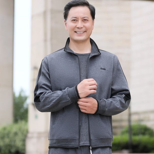 トラックジャケット 大人の上品カジュアルトラックジャケット