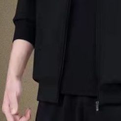 トラックジャケットナイロン 襟付きハーフジップナイロントラックジャケット