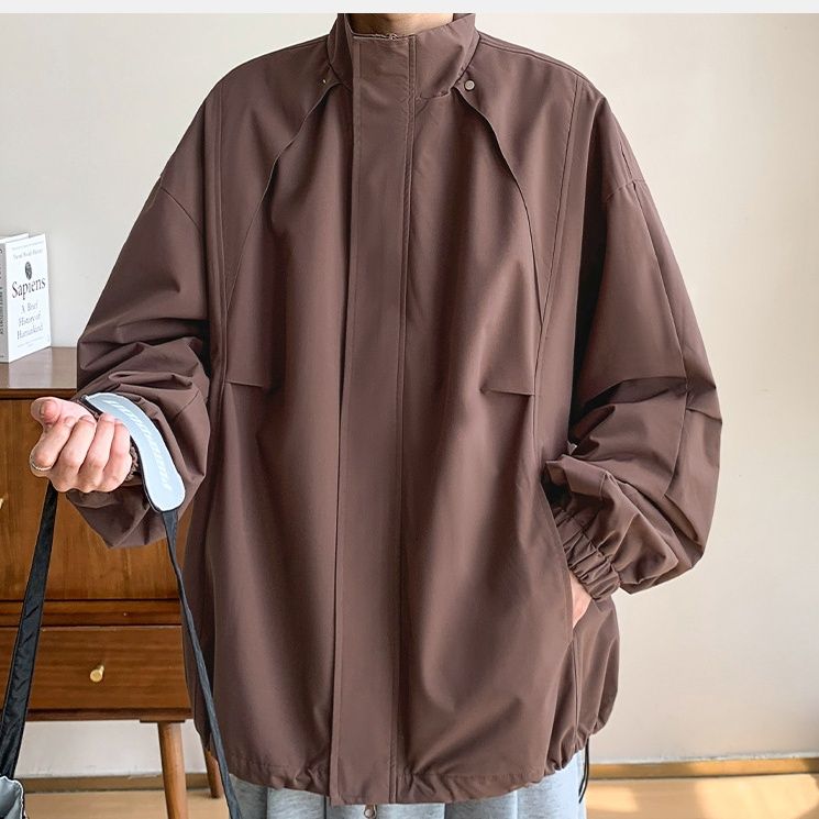 トラックジャケット スタンドカラージップアップトラックジャケット