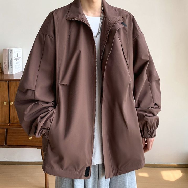 トラックジャケット スタンドカラージップアップトラックジャケット