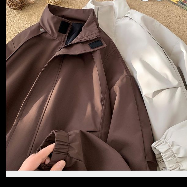 トラックジャケット スタンドカラージップアップトラックジャケット