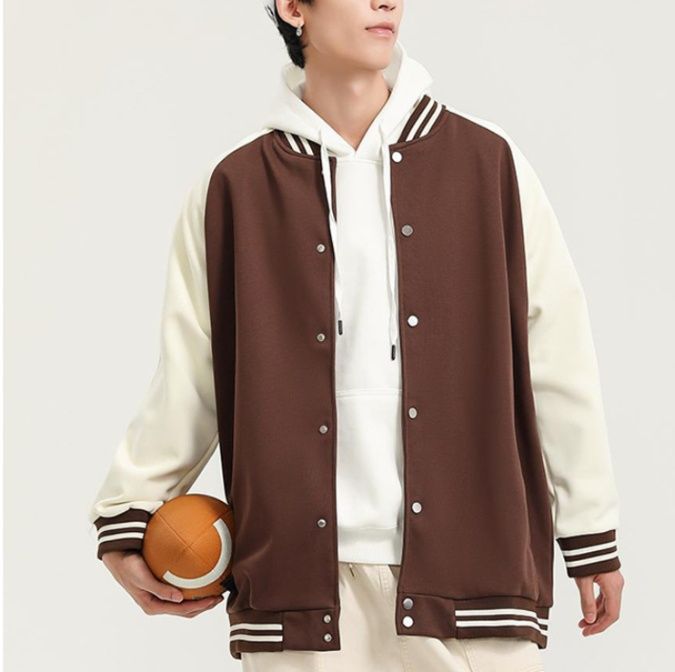 トラックジャケット 男女兼用スタジアムジャンパー風 ブルゾン