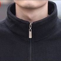 シンプルデザイン裏起毛スタンドカラートラックジャケットスウェット