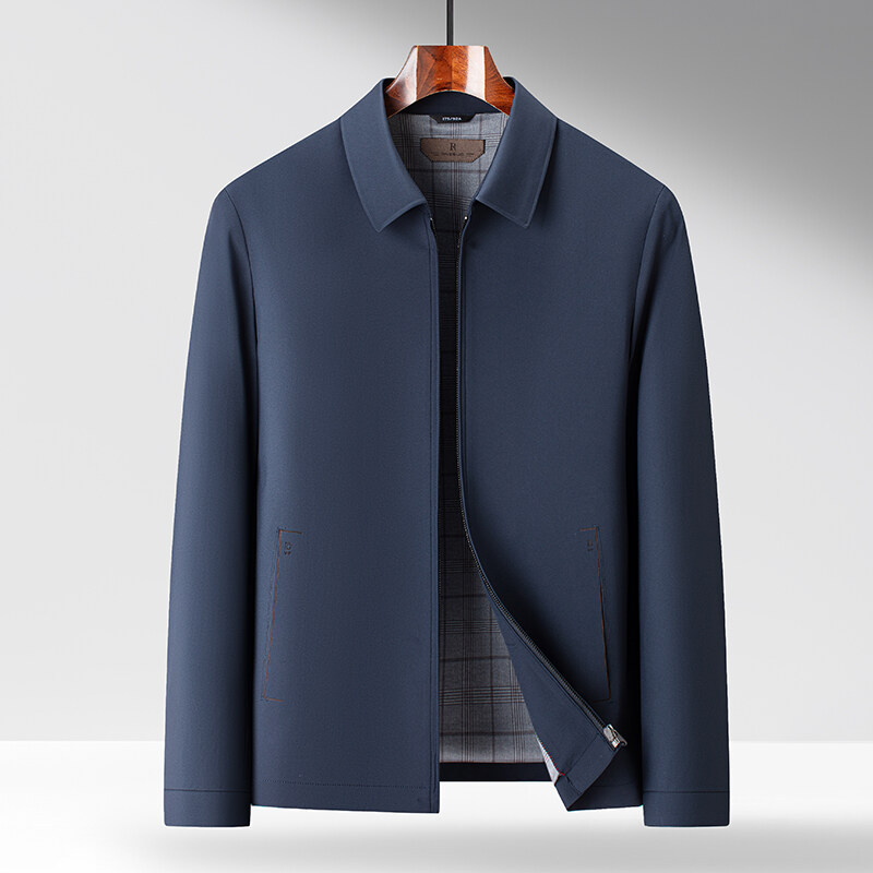 トラックジャケット 襟付きジップアップトラックジャケット