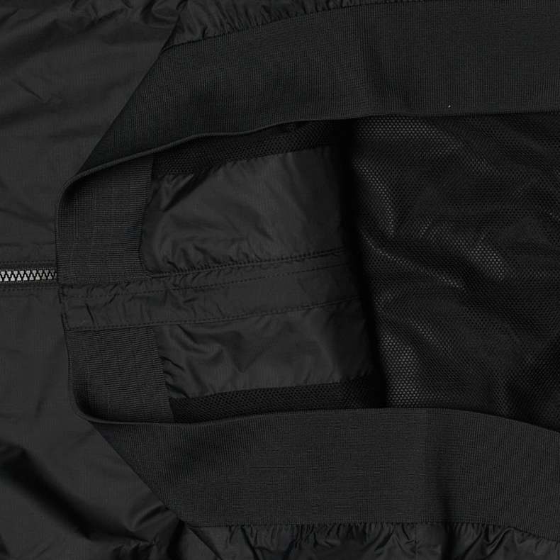 トラックジャケット ナイロン 軽量防風フード付きトラックジャケット