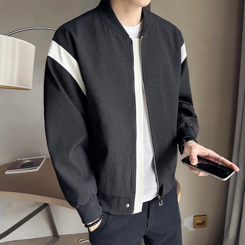 トラックジャケット 肩ライン配色コーデュロイトラックジャケット