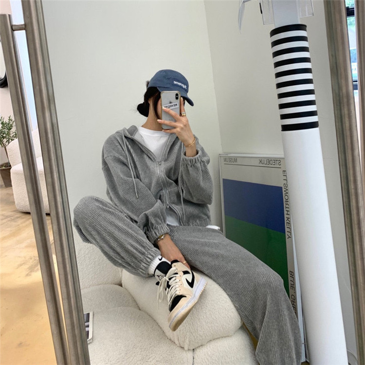 トラックジャケット コーデュロイ トラックジャケット上下セット