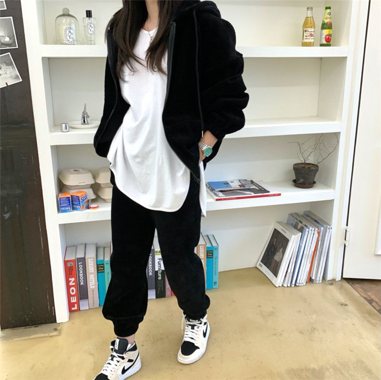 トラックジャケット コーデュロイ トラックジャケット上下セット