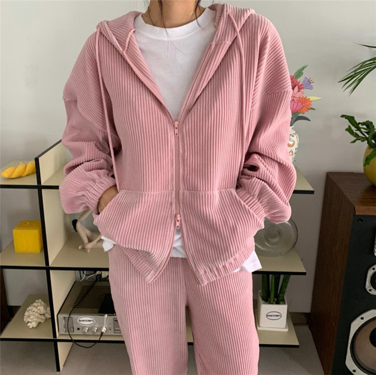 トラックジャケット コーデュロイ トラックジャケット上下セット