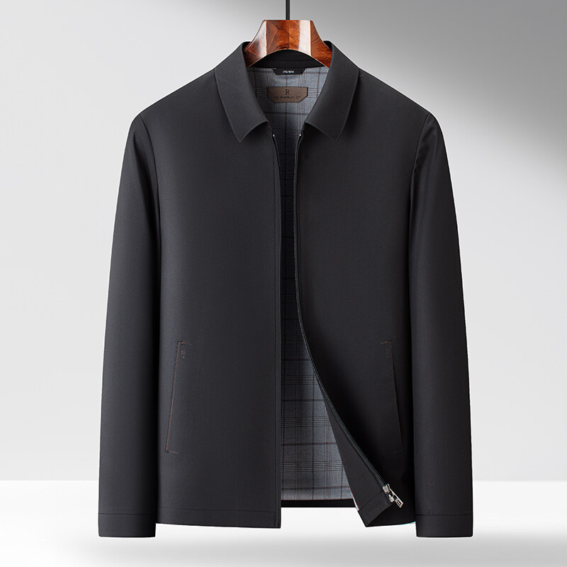 トラックジャケット 襟付きジップアップトラックジャケット