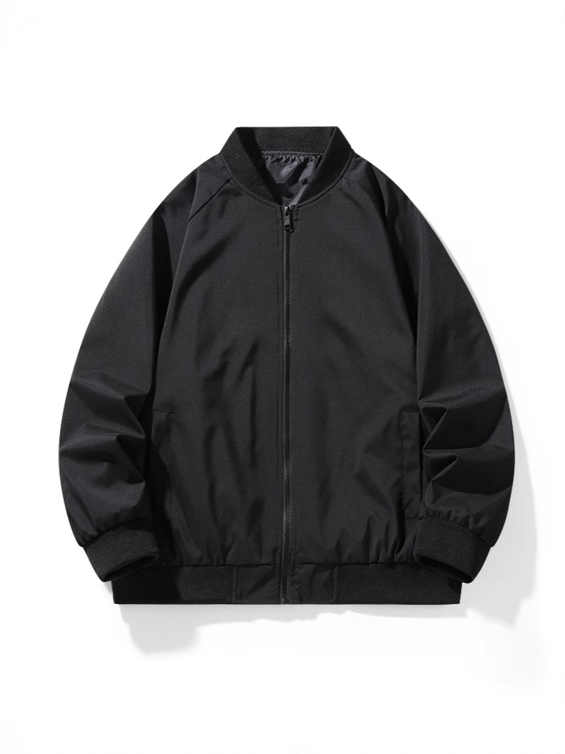 トラックジャケット ミリタリー風スタンド襟ジップアップスウェット