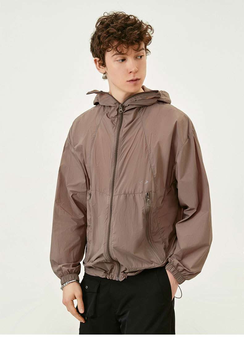 男女兼用 防風防滴 トラックジャケット 速乾 春夏 全4色