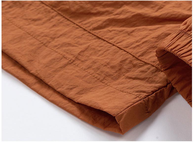 メンズ薄手軽量フード付きトラックジャケット全4色