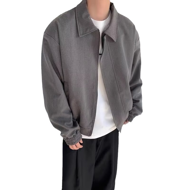 トラックジャケットナイロン ゆったりシルエットナイロントラックジャケット