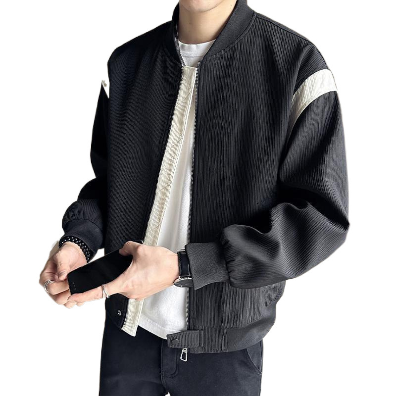 トラックジャケット 肩ライン配色コーデュロイトラックジャケット