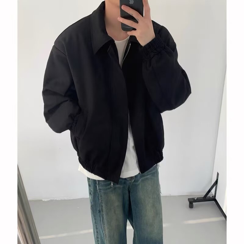 トラックジャケットナイロン ゆったりシルエットナイロントラックジャケット