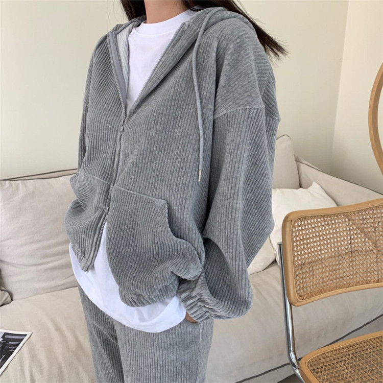 トラックジャケット コーデュロイ トラックジャケット上下セット