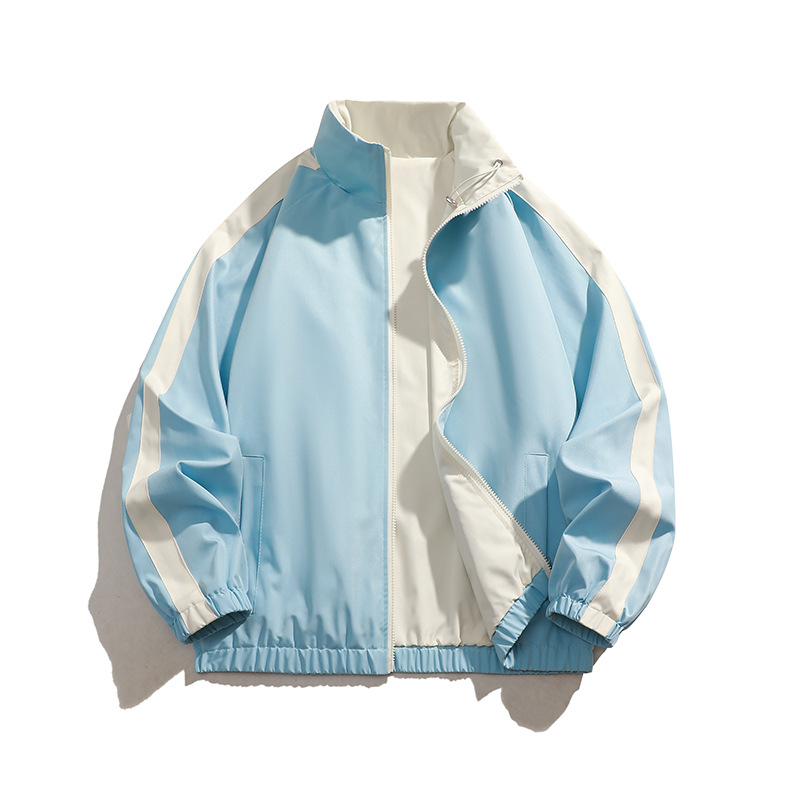 トラックジャケット 両面着用可能なリバーシブルトラックジャケット