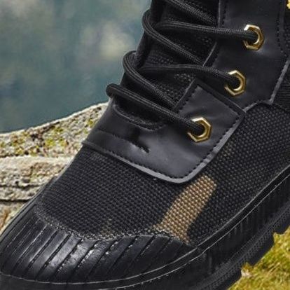 トレイルランニングシューズ 山地征服迷彩柄ハイカット軽量靴