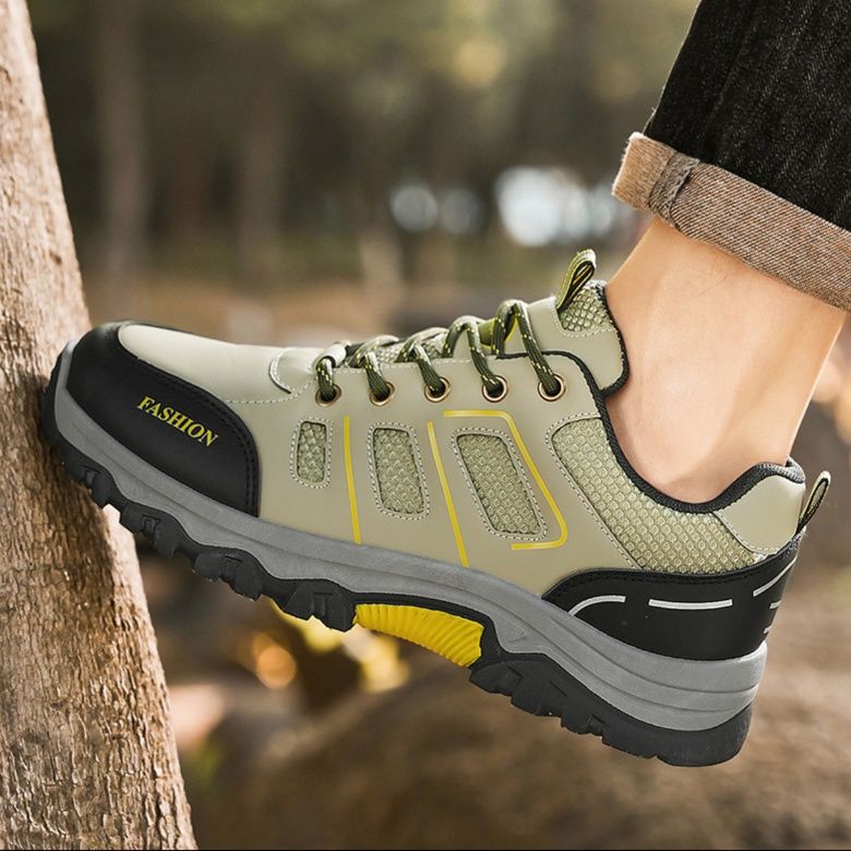 トレイルランニングシューズ 山岳走行対応多機能メンズトレイルシューズ