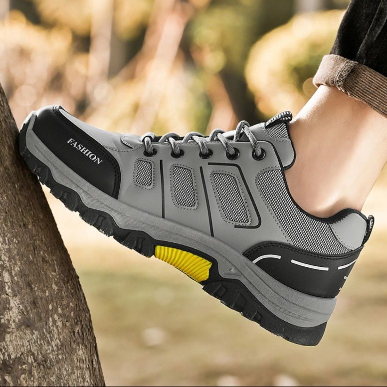 トレイルランニングシューズ 山岳走行対応多機能メンズトレイルシューズ