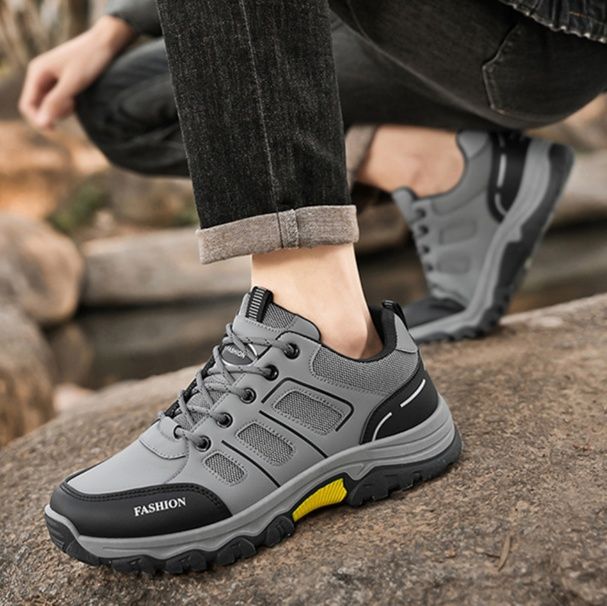 トレイルランニングシューズ 山岳走行対応多機能メンズトレイルシューズ