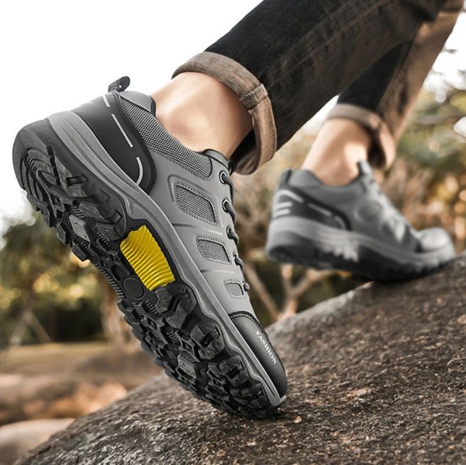 トレイルランニングシューズ 山岳走行対応多機能メンズトレイルシューズ