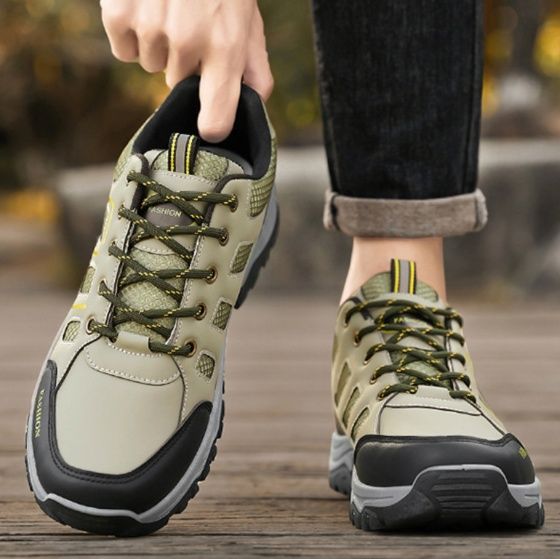 トレイルランニングシューズ 山岳走行対応多機能メンズトレイルシューズ