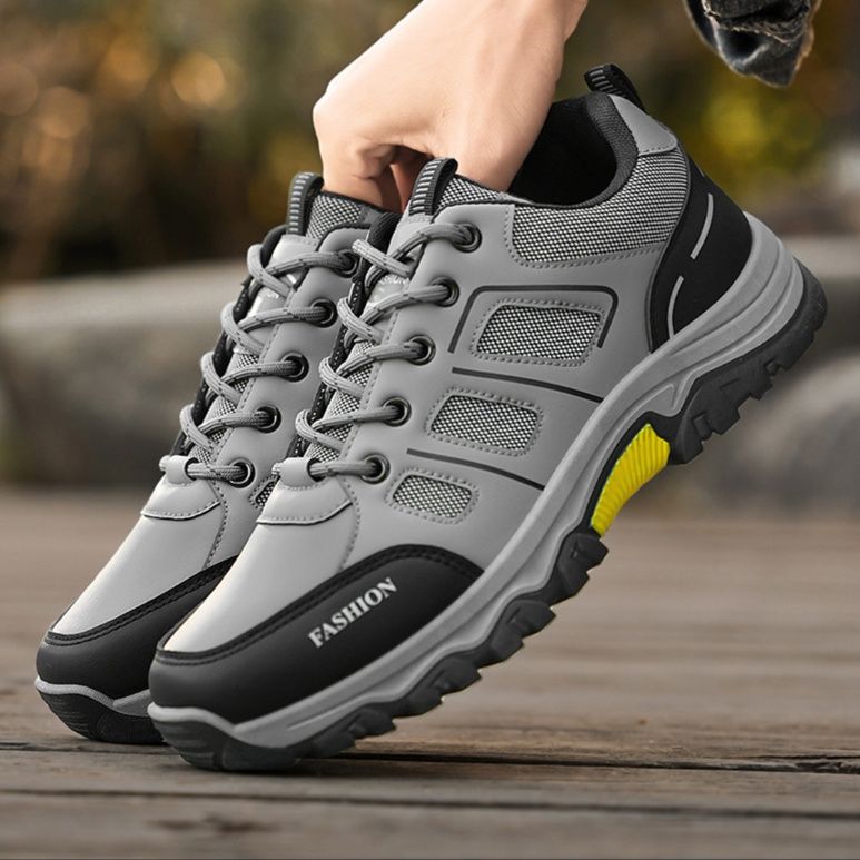 トレイルランニングシューズ 山岳走行対応多機能メンズトレイルシューズ