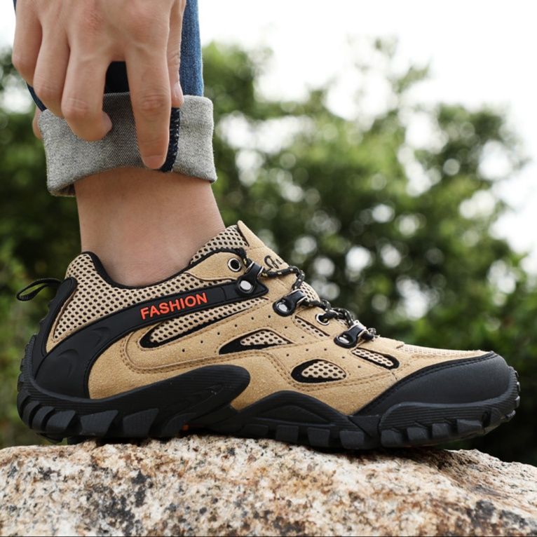 トレイルランニングシューズ 山岳対応多機能滑り止めメンズランニングシューズ