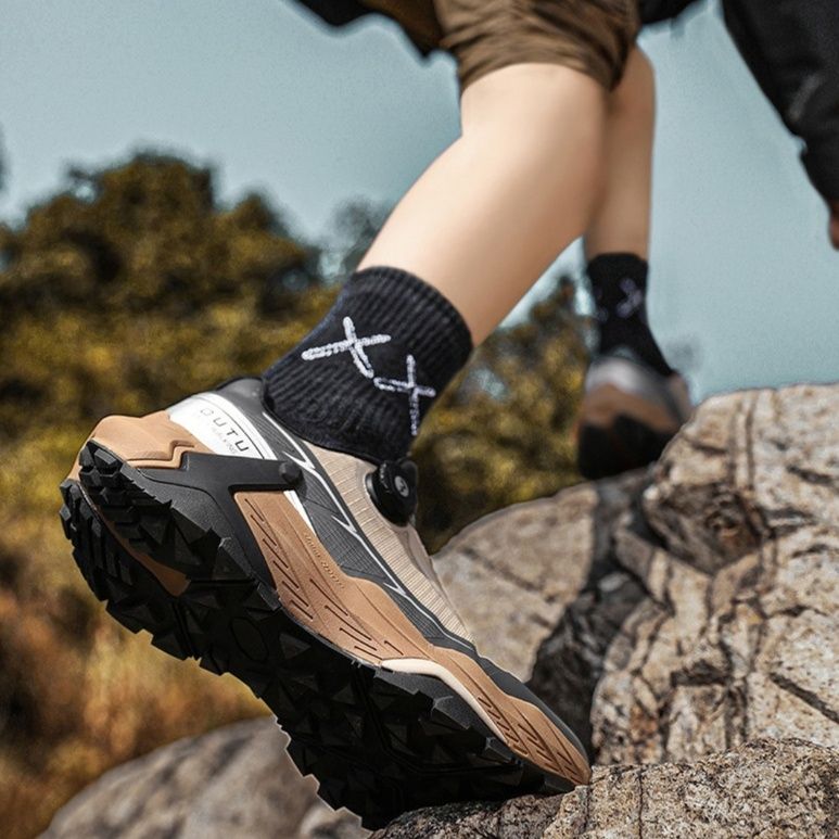 トレイルランニングシューズ 山岳対応多機能防水メンズトレイルシューズ