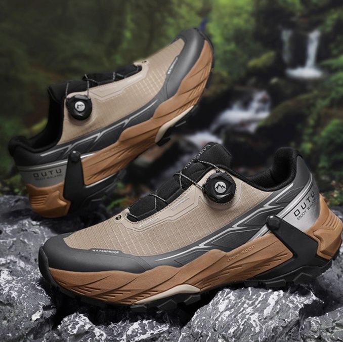 トレイルランニングシューズ 山岳対応多機能防水メンズトレイルシューズ