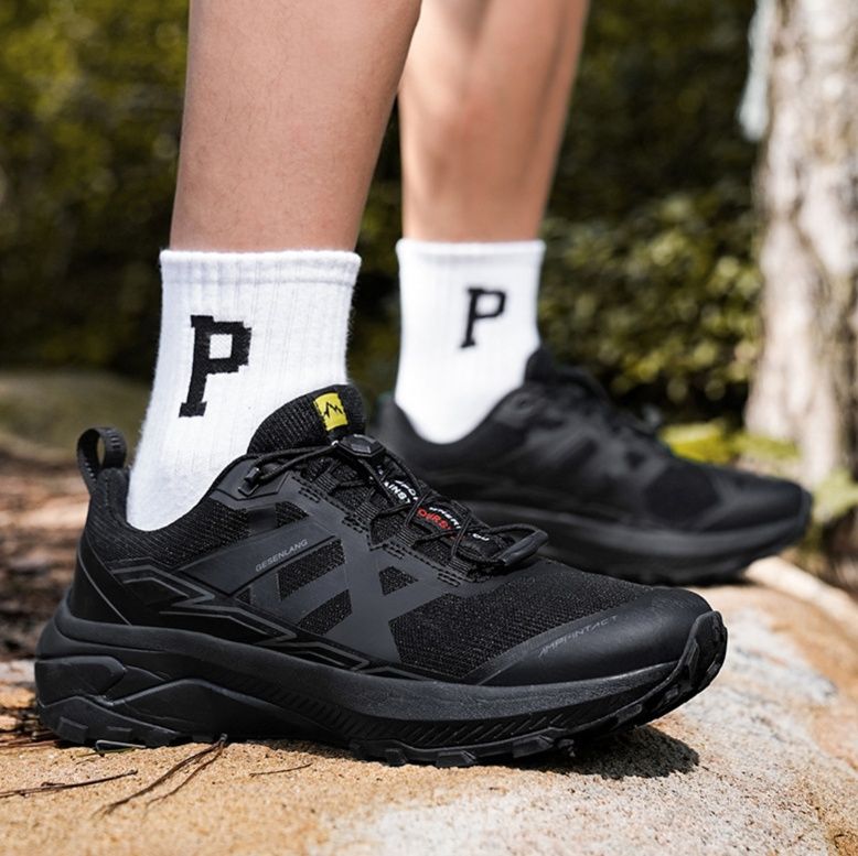 トレイルランニングシューズ メンズ超軽量防滑トレイルシューズ