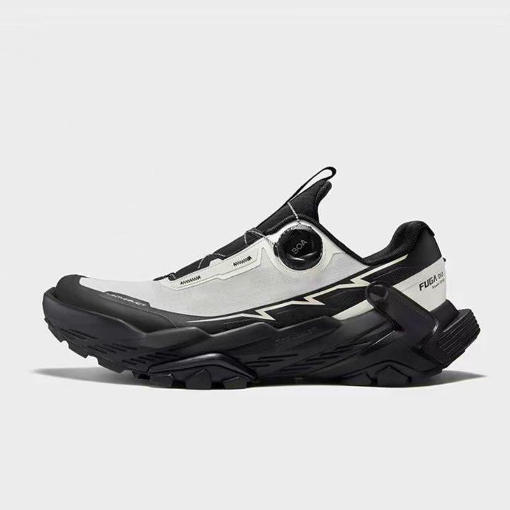 トレイルランニングシューズ 山岳地帯対応高機能ダイヤル式締付けメンズシューズ