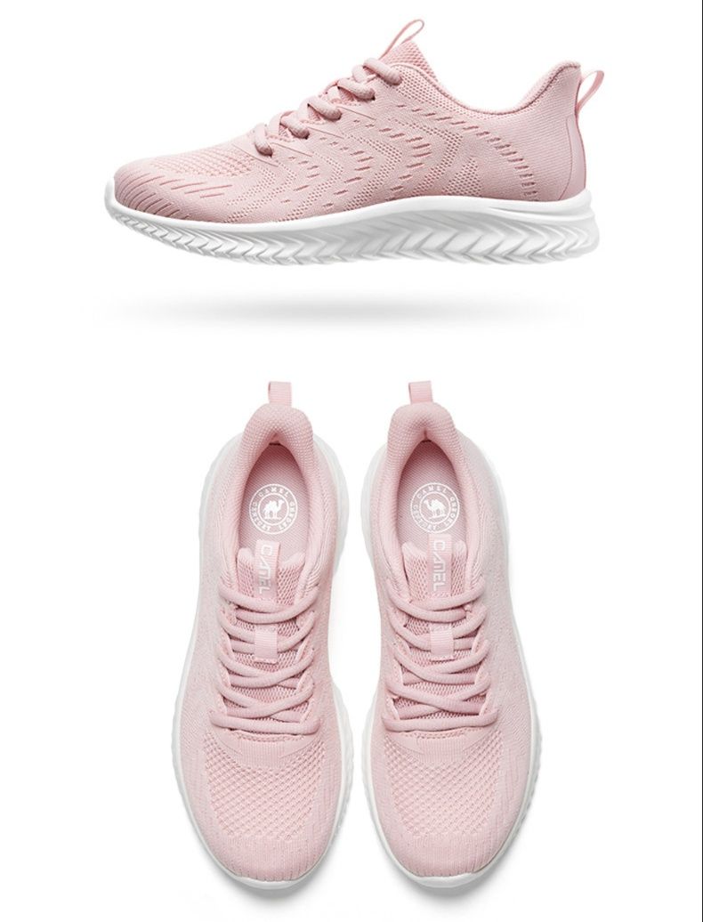 軽量通気性編み込みメッシュトレイルランニングシューズ